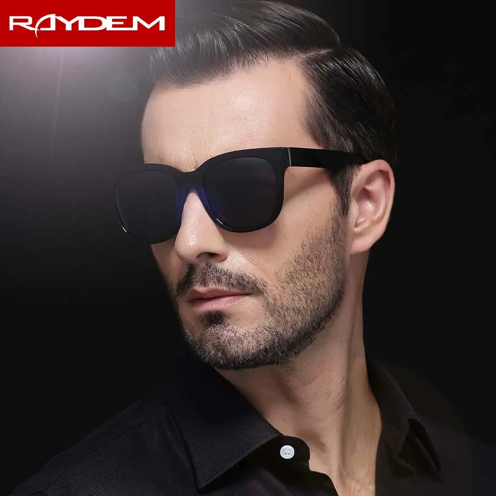 Солнцезащитные очки Raydem мужские, классические поляризационные зеркальные, квадратной формы, в чёрной оправе, в стиле унисекс
Солнцезащитные очки Raydem мужские, классические поляризационные зеркальные, квадратной формы, в чёрной оправе, в стиле унисекс