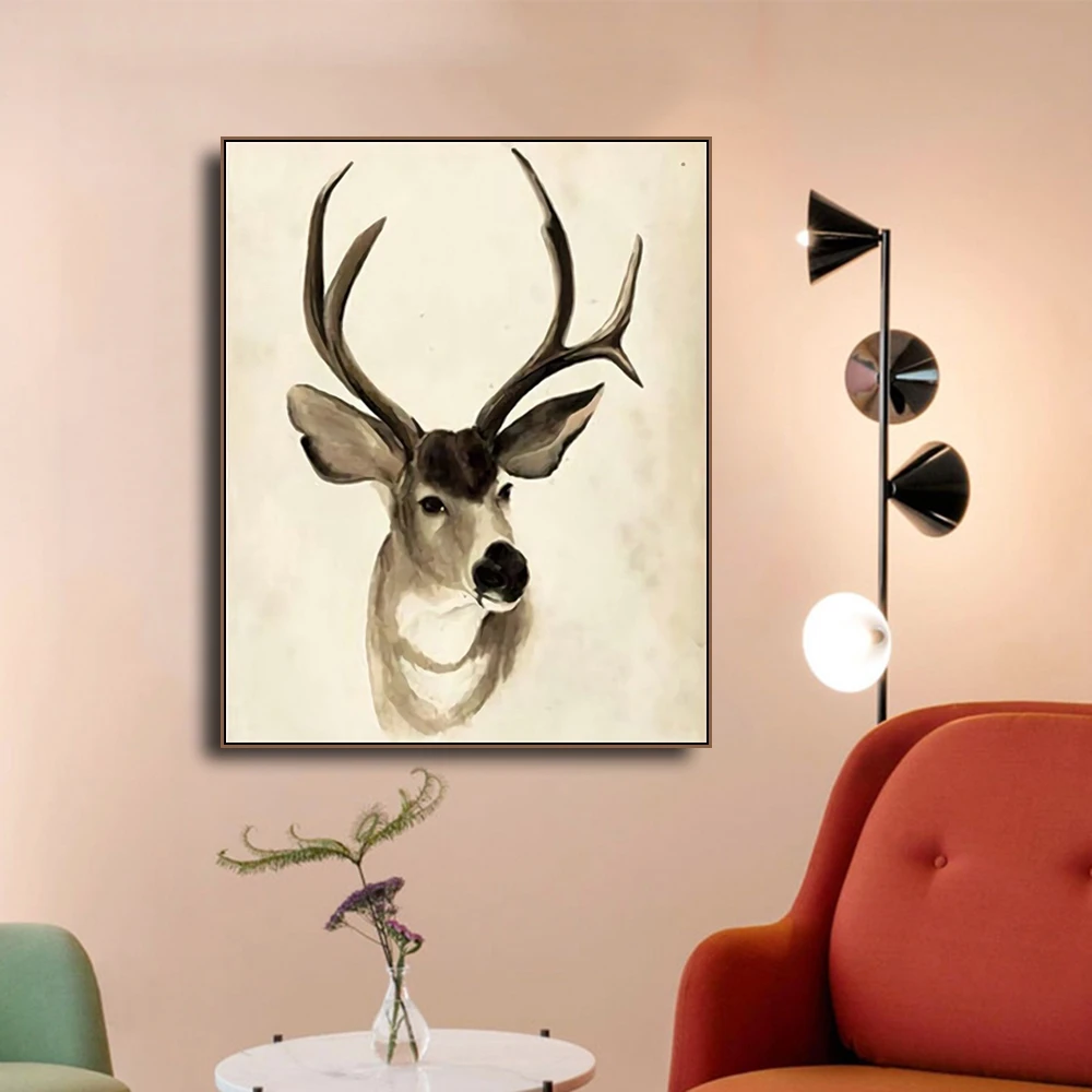 Elk Animals Nordic Poster Print Canvas Painting Calligraphy Wall Art Picture for Nursery KidRoom Living room Bedroom Decor Mural 
Elk Animals Nordic Poster Print Canvas Painting Calligraphy Wall Art Picture for Nursery KidRoom Living room Bedroom Decor Mural