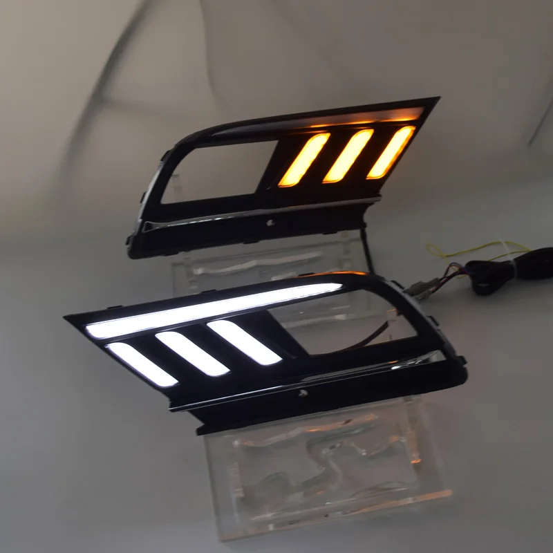 LED Daytime Running Lights DRL with Yellow Turn Signal for Volkswagen MK7 Sagitar 2016 2017
LED Daytime Running Lights DRL with Yellow Turn Signal for Volkswagen MK7 Sagitar 2016 2017