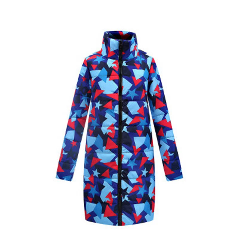 Winter Big Size Female Cotton Outerwear Casual Large Size Women Costumes Women Warm Cotton coat Thick Long Print Overcoat J826
Winter Big Size Female Cotton Outerwear Casual Large Size Women Costumes Women Warm Cotton coat Thick Long Print Overcoat J826