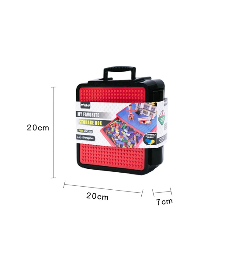 Building Block Assembled Toys Multifunctional Educational Storage Box Sorting Life Organizer Case With Building Plate For Kids
Building Block Assembled Toys Multifunctional Educational Storage Box Sorting Life Organizer Case With Building Plate For Kids