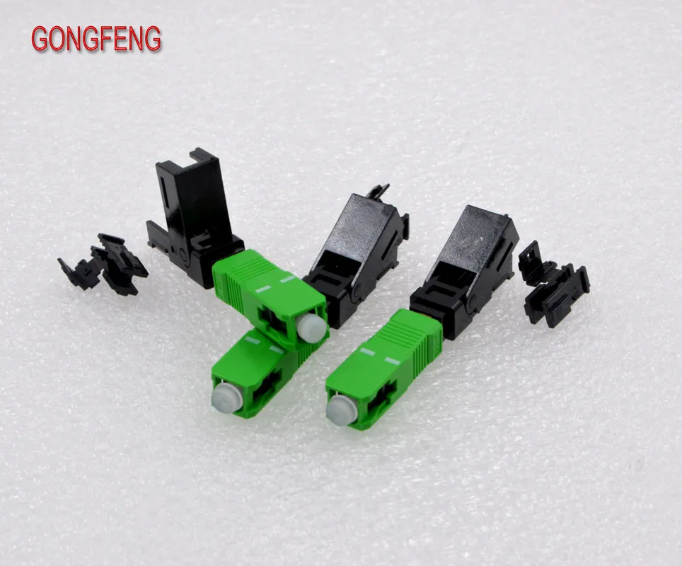 GONGFENG 10pcs NEW Single Mode FTTH Embedded Optic Fiber Quick Connector SC\APC Fast Connector Special Wholesale
GONGFENG 10pcs NEW Single Mode FTTH Embedded Optic Fiber Quick Connector SC\APC Fast Connector Special Wholesale