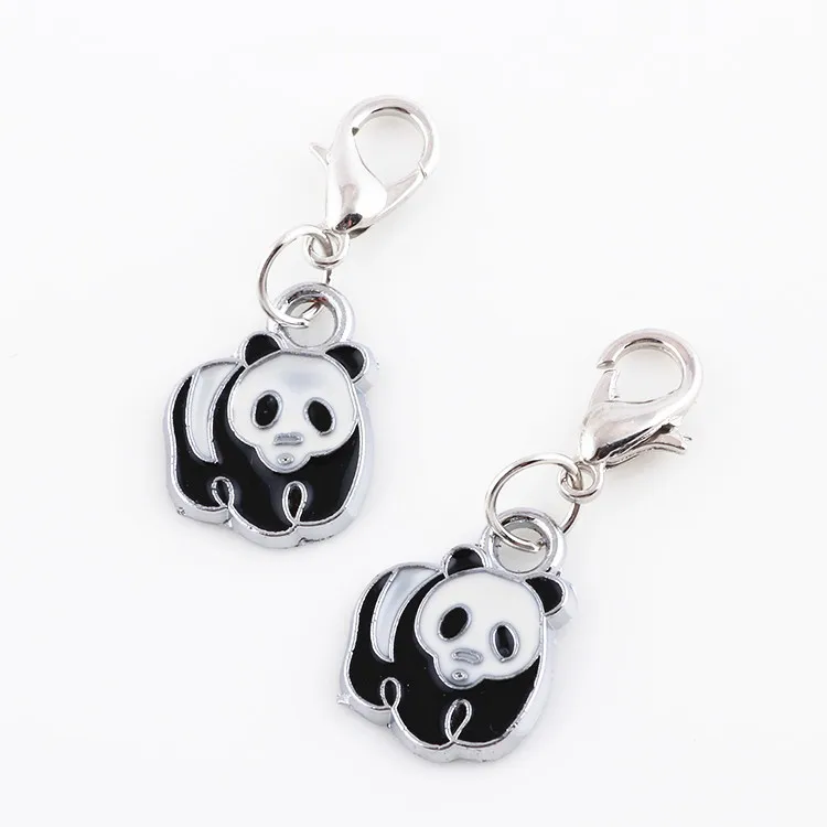 20pcs/lot Free Shipping 12*12mm Cute Panda Pendant Charms For DIY Jewelry Making With Lobster Clasp
20pcs/lot Free Shipping 12*12mm Cute Panda Pendant Charms For DIY Jewelry Making With Lobster Clasp