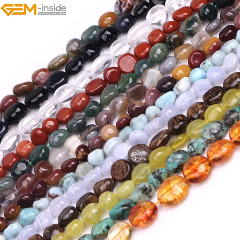 Gem-inside 6x8mm Wholesale Natural Freeform Potato Beads For Jewelry Making Beads 15" DIY Beads Necklace bracelets for women
Gem-inside 6x8mm Wholesale Natural Freeform Potato Beads For Jewelry Making Beads 15" DIY Beads Necklace bracelets for women
