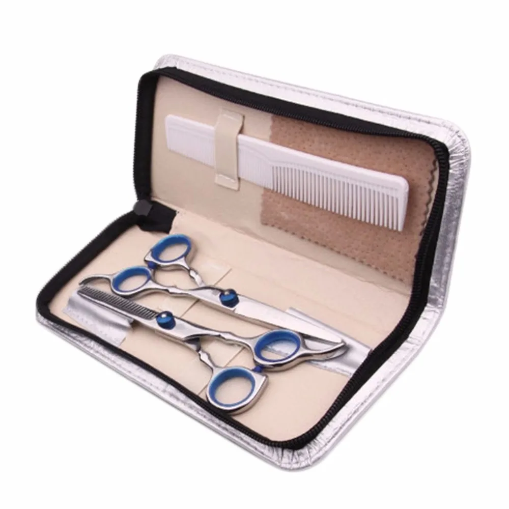 Hair Scissors Set 6 Inch Cutting Thinning Styling Tool Salon Hairdressing Shears Regular Flat Teeth Blade With Bag
Hair Scissors Set 6 Inch Cutting Thinning Styling Tool Salon Hairdressing Shears Regular Flat Teeth Blade With Bag