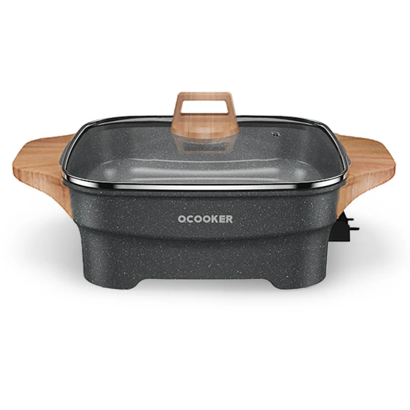 QCOOKER 4L многофункциональный бытовой электрический горячий горшок пищевой класс антипригарное покрытие горячий горшок
QCOOKER 4L многофункциональный бытовой электрический горячий горшок пищевой класс антипригарное покрытие горячий горшок