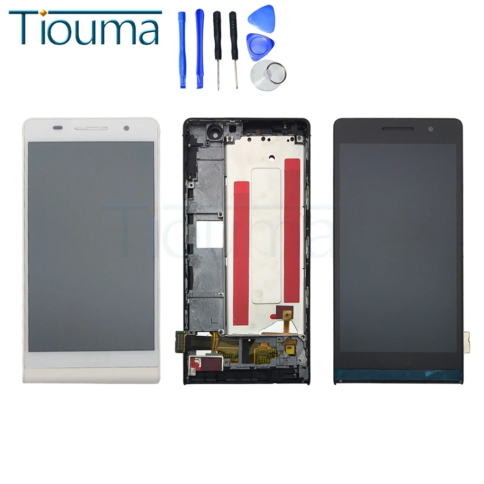 Для Huawei P6 p6s ЖК-дисплей + сенсорный экран дигитайзер стеклянная панель Замена с