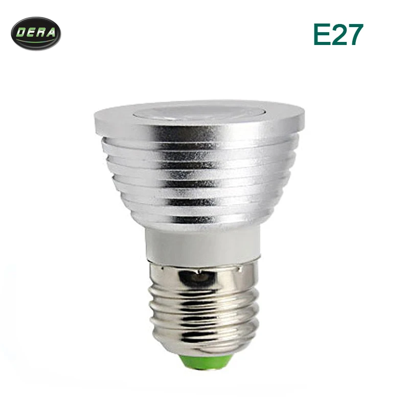 Самая низкая цена GU10 GU5.3 MR16 3W LED E27 E14 RGB светодиодный ная лампа прожекторная светильник 12 В|Светодиодные лампы