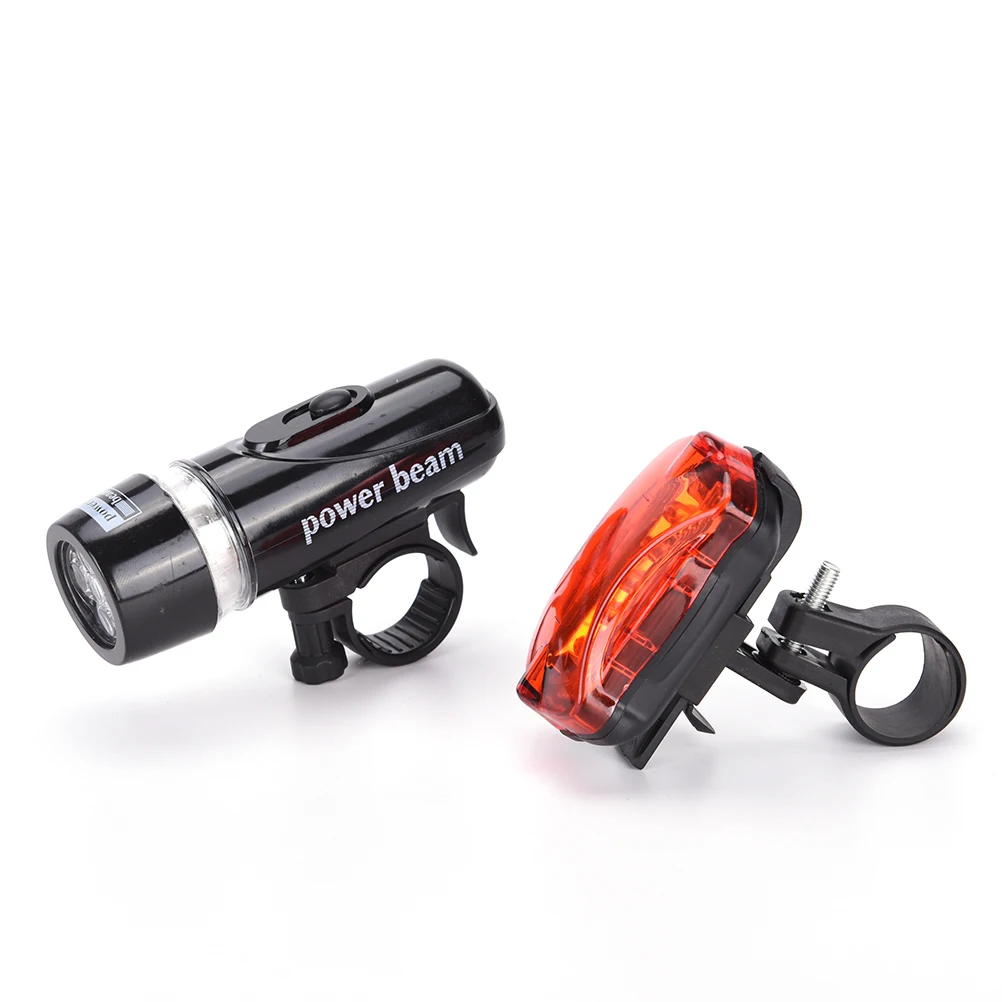 Waterproof Ultra Bright 5 LED Cycling Bicycle Light Set Bike Front Head Light + 5 LED Rear Safety Flashlight Tail light Lamp
Waterproof Ultra Bright 5 LED Cycling Bicycle Light Set Bike Front Head Light + 5 LED Rear Safety Flashlight Tail light Lamp
