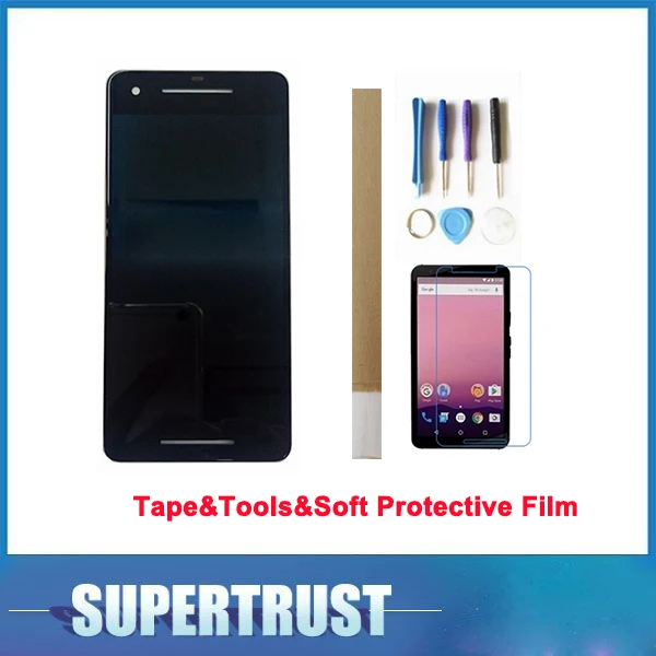 1080*1920 5.0" For Google Pixel 2 LCD Display+Touch Screen Assembly Black Color with tools&Tape&Soft Protective Film
1080*1920 5.0" For Google Pixel 2 LCD Display+Touch Screen Assembly Black Color with tools&Tape&Soft Protective Film