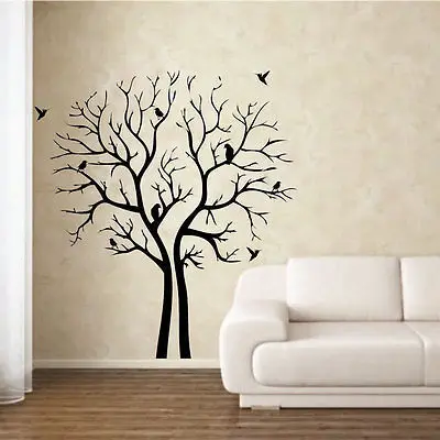 Free Shipping DIY Birds In A Tree Art Mural Vinly Decal Wall Sticker Home Decoration Plant Stickers Wall Poster decor sticker
Free Shipping DIY Birds In A Tree Art Mural Vinly Decal Wall Sticker Home Decoration Plant Stickers Wall Poster decor sticker