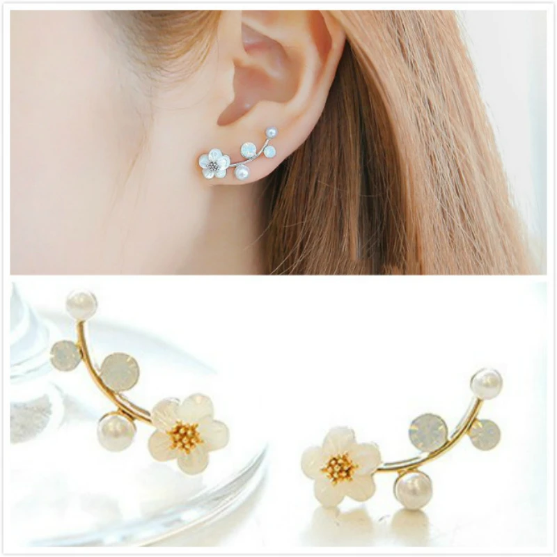 New Earrings Fashion Jewelry Imitation Pearl Shell Flower Earring Leaves Branches Gift Earrings For Women Wholesale
New Earrings Fashion Jewelry Imitation Pearl Shell Flower Earring Leaves Branches Gift Earrings For Women Wholesale
