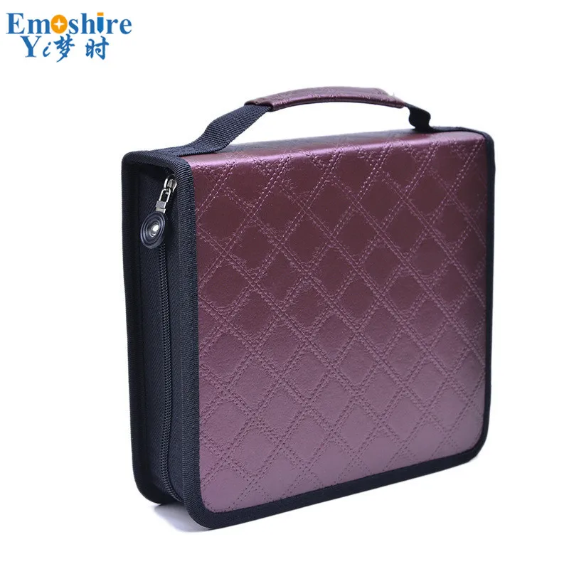 Hot Sale Large Capacity Simple Solid Color 120 Holes PU Pen Box Pencil Brush Pencil Bag for Stationery Writing Supplies B313
Hot Sale Large Capacity Simple Solid Color 120 Holes PU Pen Box Pencil Brush Pencil Bag for Stationery Writing Supplies B313