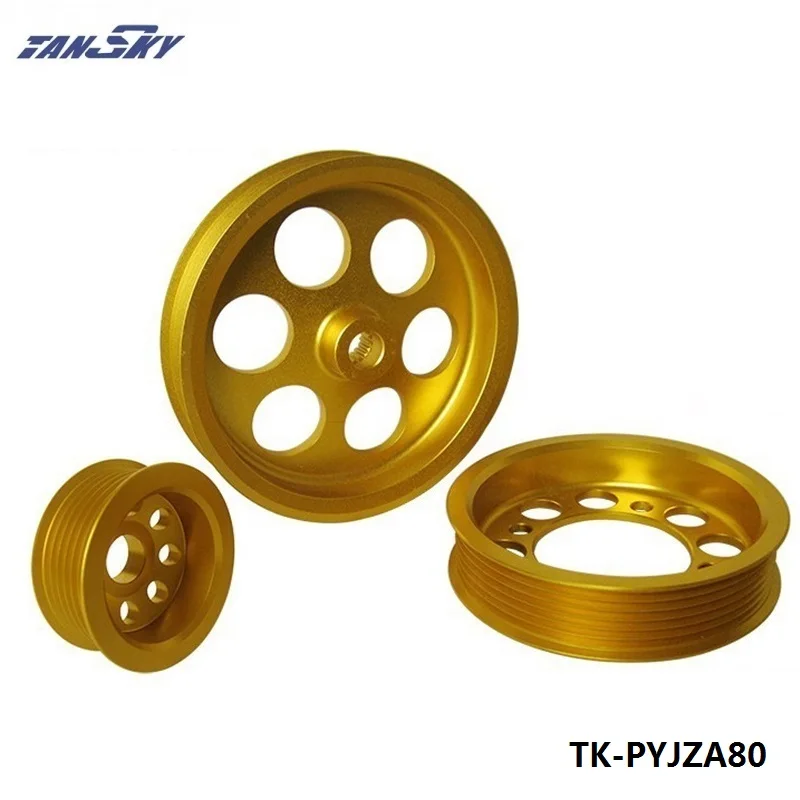 Легкий шкив коленвала для 93 97 TOYOTA SUPRA JZA80 2jzgteunderdrive TK PYJZA80|lightweight crank pulley|crank pulleylightweight