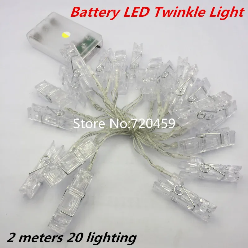 2 meters 20 lighting LED Twinkle Light Battery Powered Picture Lights string light flasher decoration lamp Christmas Home Decor
2 meters 20 lighting LED Twinkle Light Battery Powered Picture Lights string light flasher decoration lamp Christmas Home Decor