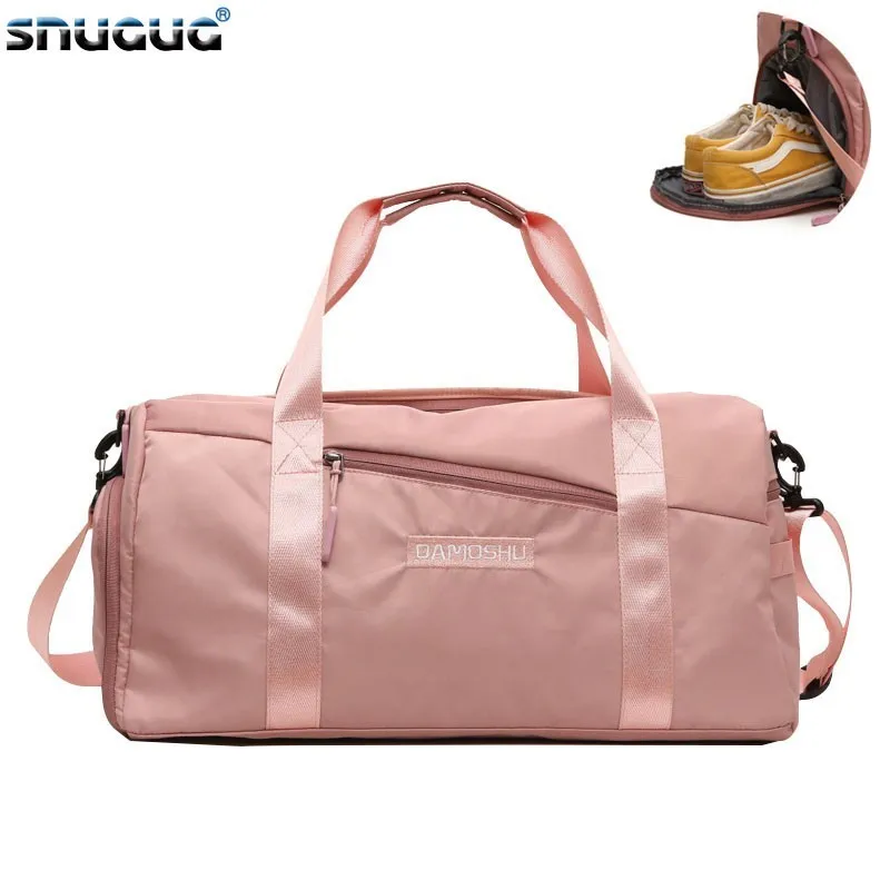 SNUGUG Nylon Sport Gym Bag Women For Shoe Outdoor Travel Sports Bag Ladies 2019 Big Fitness Bag New Shoulder Training Yoga Bags
SNUGUG Nylon Sport Gym Bag Women For Shoe Outdoor Travel Sports Bag Ladies 2019 Big Fitness Bag New Shoulder Training Yoga Bags