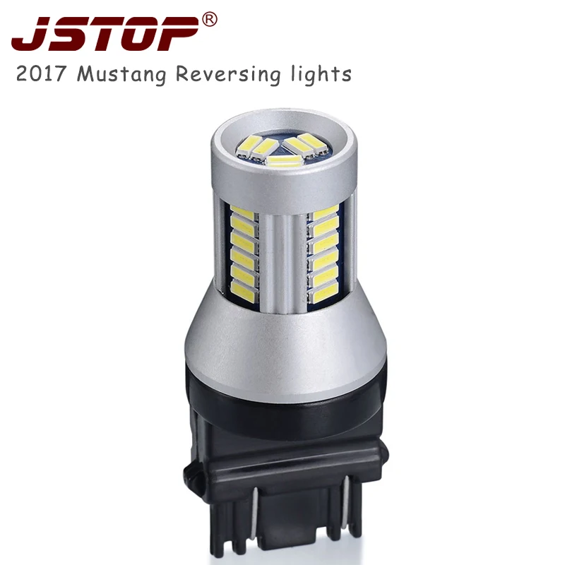 JSTOP Mustang led car light canbus 6000k car T25 bulbs Backup-Lamp External lights 12-24VAC 3157 P27/7W led auto Reversing bulbs
JSTOP Mustang led car light canbus 6000k car T25 bulbs Backup-Lamp External lights 12-24VAC 3157 P27/7W led auto Reversing bulbs