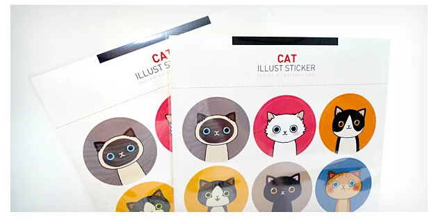 Mini cat stickers , cat round sealing stickers, photo album decorative stickers, envelope seal stickers for scrapbooking
Mini cat stickers , cat round sealing stickers, photo album decorative stickers, envelope seal stickers for scrapbooking