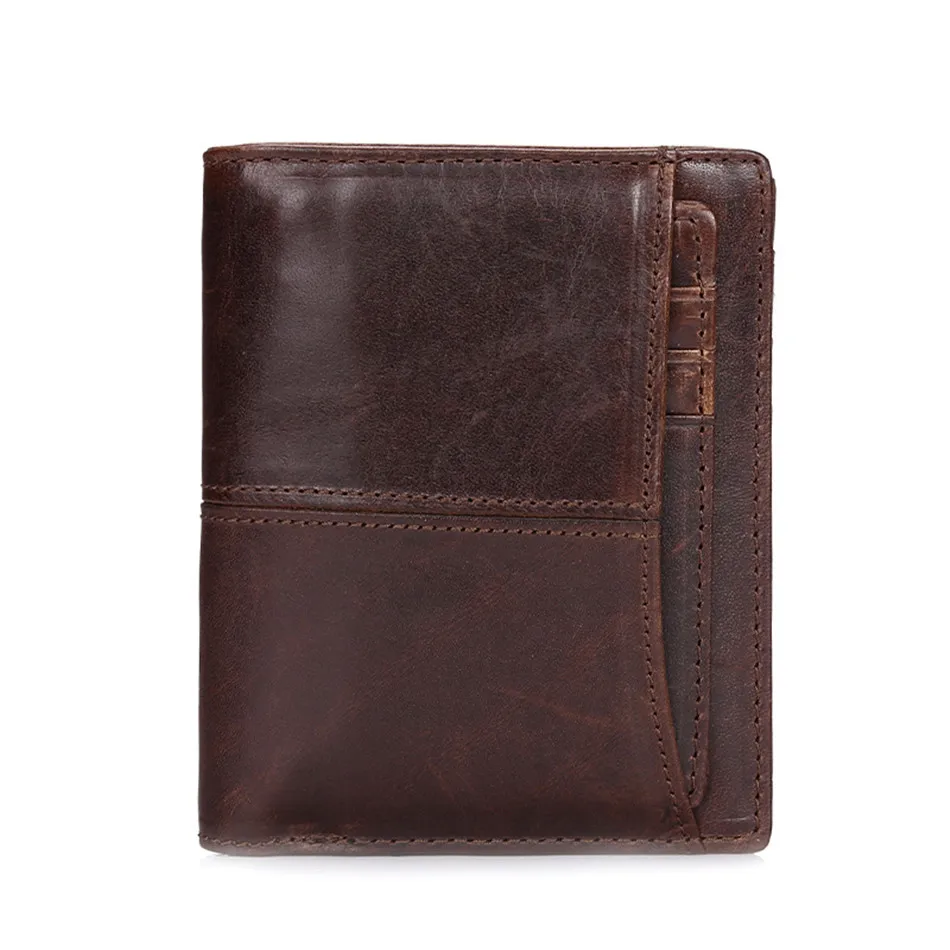 Vintage men wallets coin pocket Wax oil skin Handmade Leather Men purse Multi-Functional Genuine Leather carteira masculina
Vintage men wallets coin pocket Wax oil skin Handmade Leather Men purse Multi-Functional Genuine Leather carteira masculina