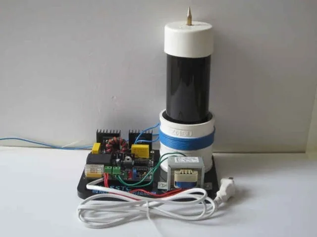 free shipping tesla coil (generator) diy Tesla coil with SSTC drive board lab instruments electrical experiment tools
free shipping tesla coil (generator) diy Tesla coil with SSTC drive board lab instruments electrical experiment tools