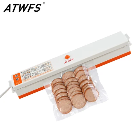 Вакуумный упаковщик ATWFS для пищевых продуктов, 15 пакетов в комплекте