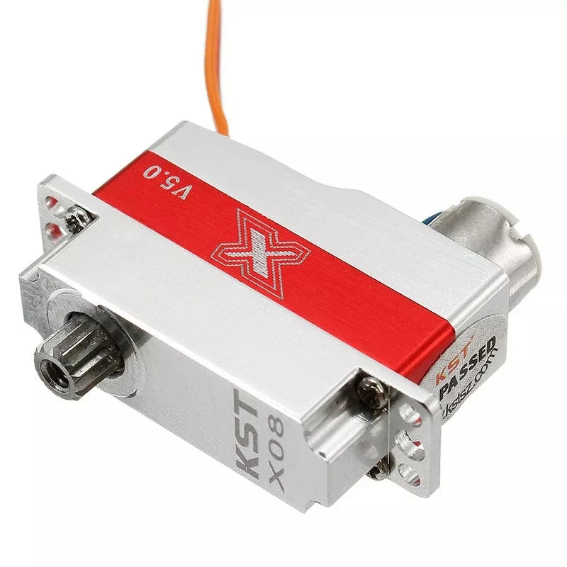 KST X08 V5.0 3.8-7.4V 8g Metal Gear Micro Digital Servo For RC Robot UAV Airplane
KST X08 V5.0 3.8-7.4V 8g Metal Gear Micro Digital Servo For RC Robot UAV Airplane