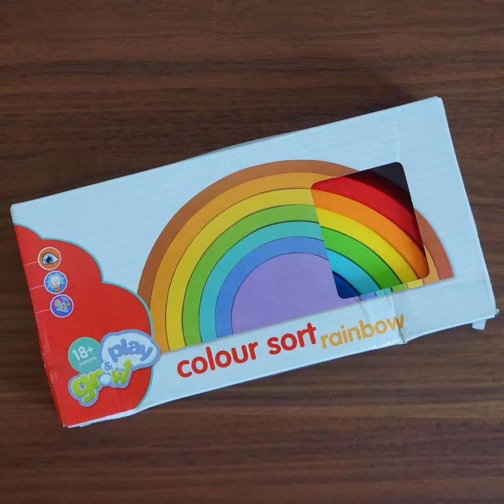 rainbow building blocks mini version Colorful arched building blocks rainbow blocks Children's baby wooden stack high toys
rainbow building blocks mini version Colorful arched building blocks rainbow blocks Children's baby wooden stack high toys
