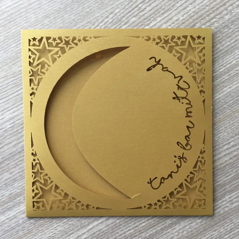 30Pcs New Eid Ramadan Party Decoration wedding Invitation Card Laser Cut Eid al-Fitr Wedding Birthday Supply Decoration card
30Pcs New Eid Ramadan Party Decoration wedding Invitation Card Laser Cut Eid al-Fitr Wedding Birthday Supply Decoration card