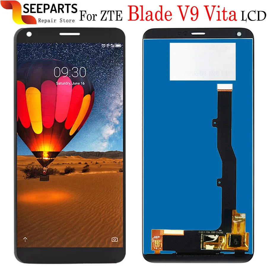 ЖК-дисплей с сенсорным экраном и дигитайзером в сборе для ZTE Blade V9 Vita, стекло для ZTE Blade V9, V0900, ЖК-дисплей с инструментами, оригинал
ЖК-дисплей с сенсорным экраном и дигитайзером в сборе для ZTE Blade V9 Vita, стекло для ZTE Blade V9, V0900, ЖК-дисплей с инструментами, оригинал