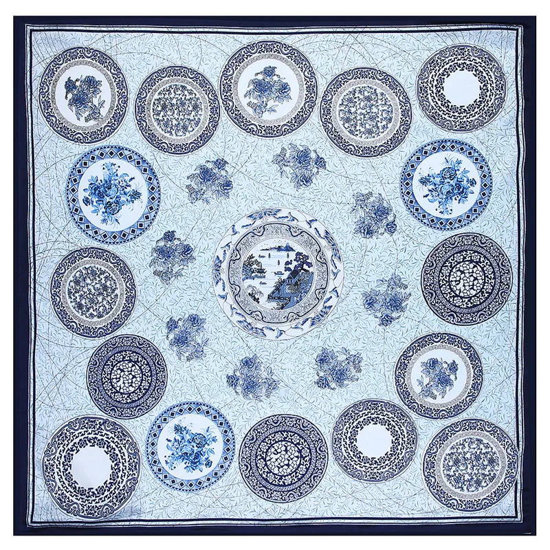 90x90cm Square Shawl Bandana for Head Large Hijab Scarfs For Ladies 2021 Fashion Brand Scarves For Women Print Silk Scarf Female
90x90cm Square Shawl Bandana for Head Large Hijab Scarfs For Ladies 2021 Fashion Brand Scarves For Women Print Silk Scarf Female