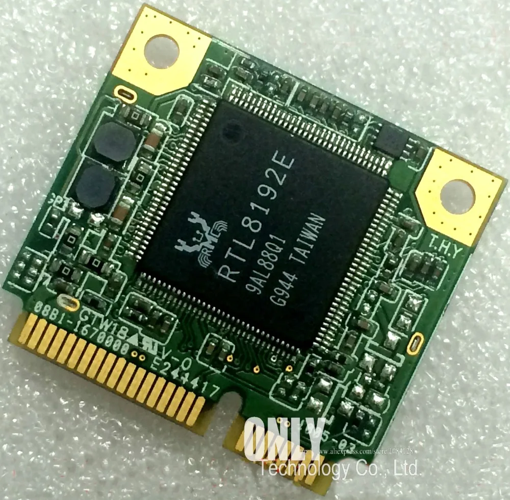 Realtek RTL8192E 300M wifi Mini PCI E полуразмерная беспроводная карта 802.11a/b/g/n 300Mbp сетевой Ethernet