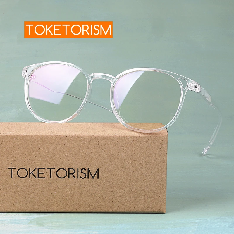Toketorism transparent glasses men women's fashion 2019 prescription miopia glasses frames 0242
Toketorism transparent glasses men women's fashion 2019 prescription miopia glasses frames 0242
