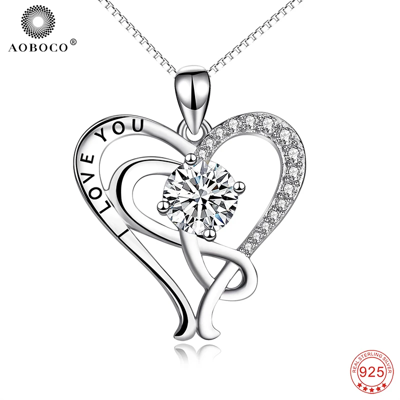 Necklace Women 925 Sterling Silver CZ Cubic Zircon My Heart Simple Crystal Stone Pendant Necklace Wedding Jewelry Fine Gift
Necklace Women 925 Sterling Silver CZ Cubic Zircon My Heart Simple Crystal Stone Pendant Necklace Wedding Jewelry Fine Gift