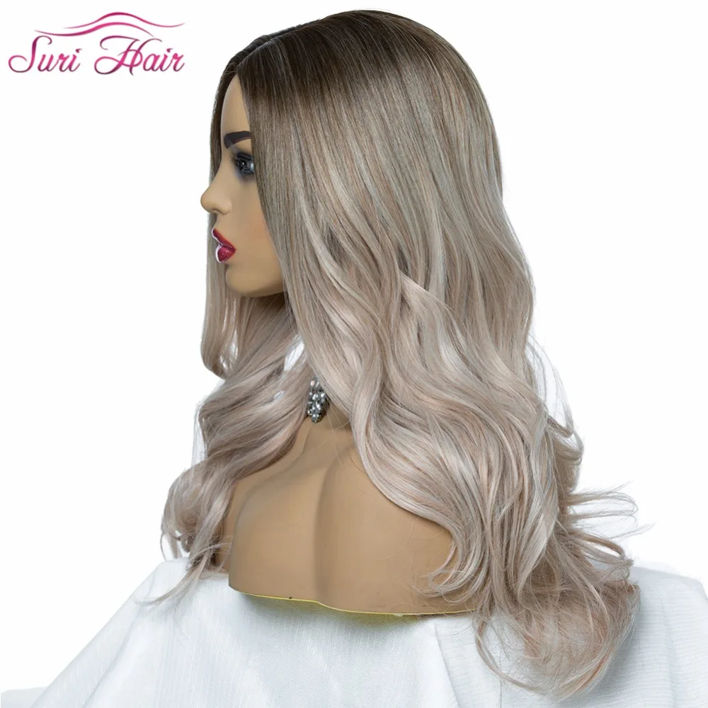 Suri Hair women synthetic wigs long Body Wave wigs 3 Colors cosplay Ombre Brown Ash Blonde mix wigs 130% Density Average Size
Suri Hair women synthetic wigs long Body Wave wigs 3 Colors cosplay Ombre Brown Ash Blonde mix wigs 130% Density Average Size
