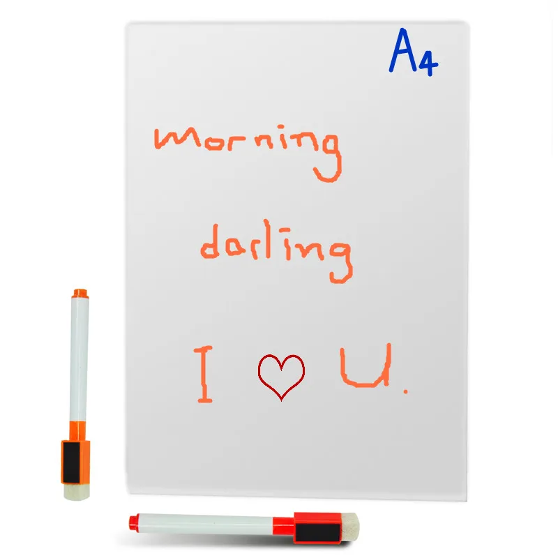 3 шт. детская Съемная доска для записей|flexible white board|white boardboard |