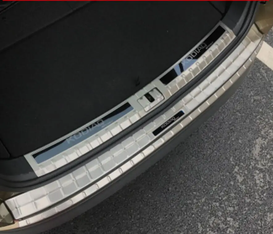 For SKODA KODIAQ 2017 2018 Stainless Steel Inner Rear Bumper Protector Sill Trunk Car Accessories Styling
For SKODA KODIAQ 2017 2018 Stainless Steel Inner Rear Bumper Protector Sill Trunk Car Accessories Styling
