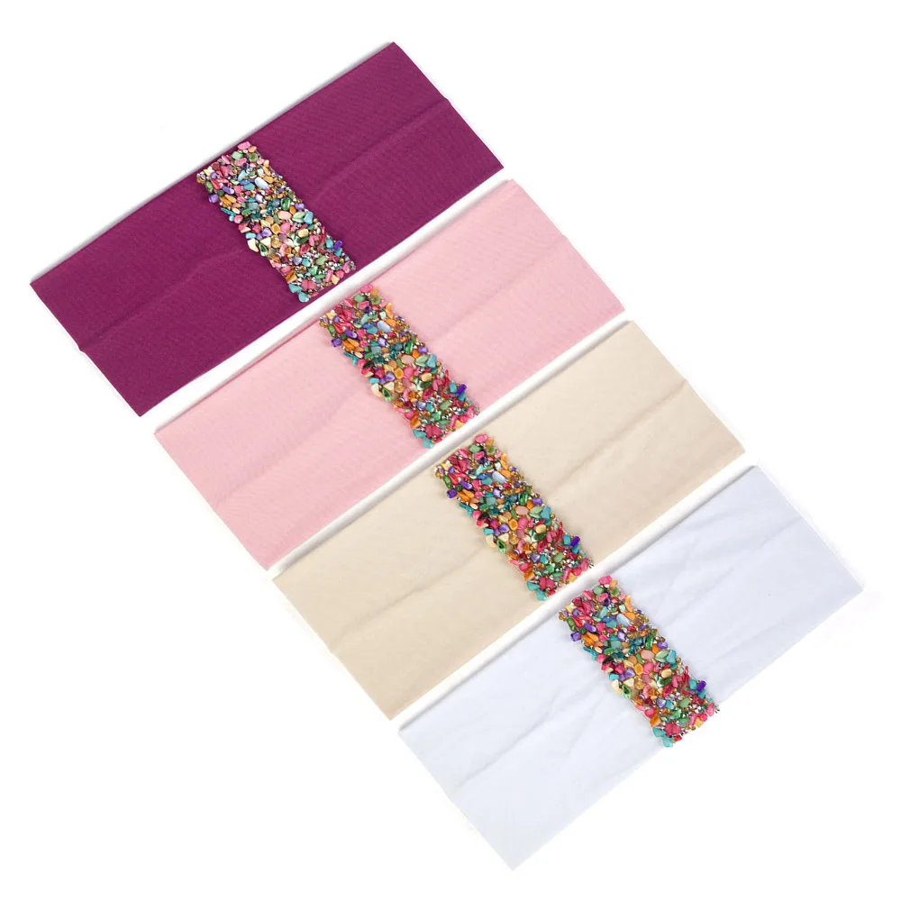 Geebro Woman Cotton Headbands Colorful Stones Accessories Boho Headwear Elastic Flat Hair band Fashion Turban Rhinestones DT767
Geebro Woman Cotton Headbands Colorful Stones Accessories Boho Headwear Elastic Flat Hair band Fashion Turban Rhinestones DT767