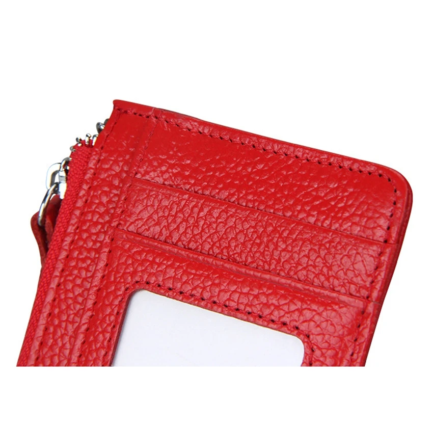 Модные кредитные карты ID Держатели Мини кошельки кожаные супер тонкий RFID защита