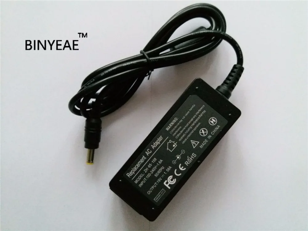 Универсальное зарядное устройство для Acer Aspire One D150 D210 D255, 19 в, 1,58 А, 30 Вт
Универсальное зарядное устройство для Acer Aspire One D150 D210 D255, 19 в, 1,58 А, 30 Вт
