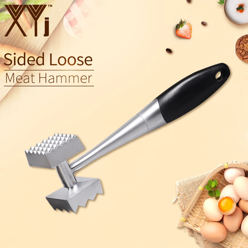 Металлический молоток мяса Маллет Tenderizer Стейк из говядины свинины куриные Молот