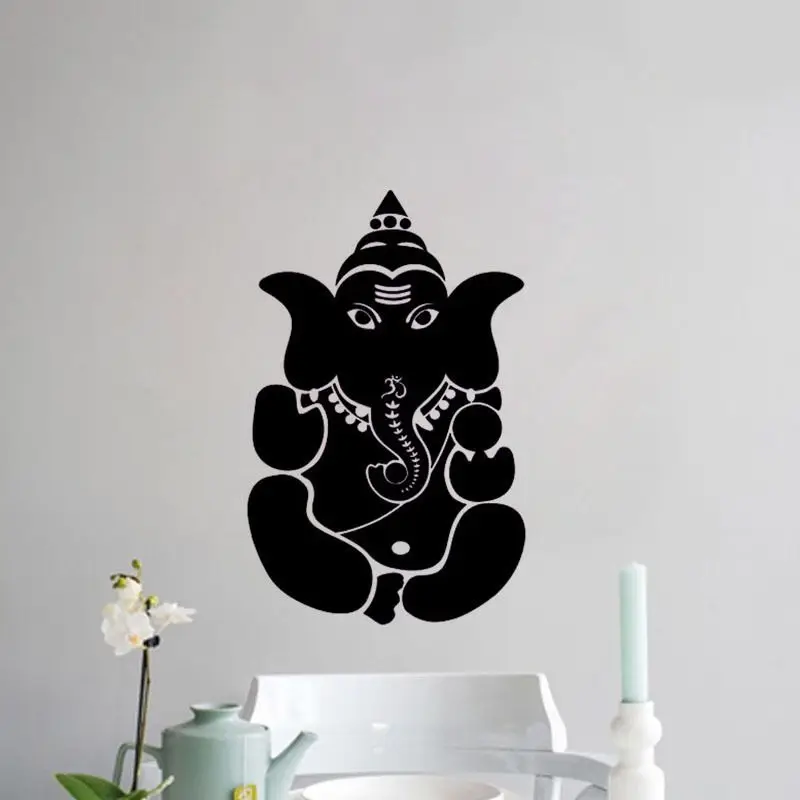 Виниловые настенные наклейки на стену Ganesha Hindu God Декор для дома гостиной с