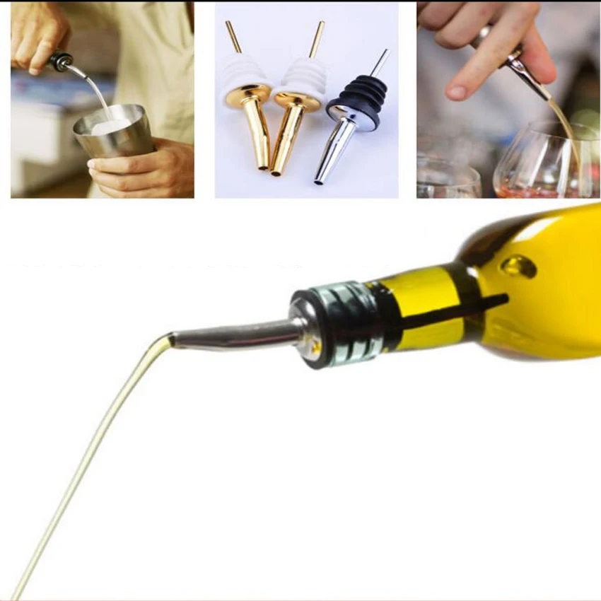 Stainless Steel Bottle Caps Liquor Spirit Pourer Dispenser Free Flow Wine Bottle Pour Spout Stopper Barware
Stainless Steel Bottle Caps Liquor Spirit Pourer Dispenser Free Flow Wine Bottle Pour Spout Stopper Barware