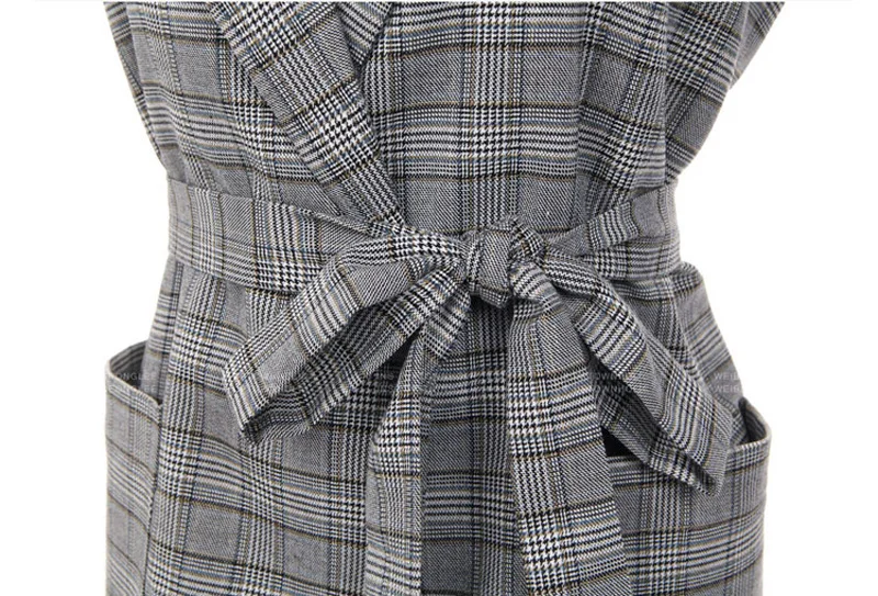 2018 New Spring Autumn Women Gray Plaid OL Long Blazer Fashion Bow Sashes Split Sleeve Jackets Elegant Work Blazers Feminino
2018 New Spring Autumn Women Gray Plaid OL Long Blazer Fashion Bow Sashes Split Sleeve Jackets Elegant Work Blazers Feminino