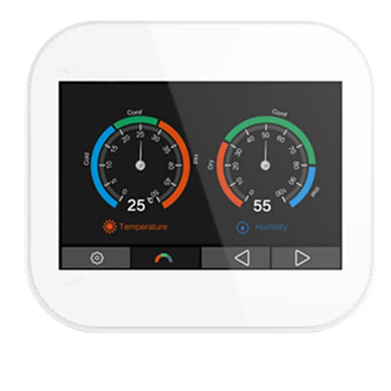 Термостат с цветным сенсорным экраном 24 В modbus rtu для катушки вентилятора с английским/немецким/польским/чешским/итальянским/испанским языком
Термостат с цветным сенсорным экраном 24 В modbus rtu для катушки вентилятора с английским/немецким/польским/чешским/итальянским/испанским языком