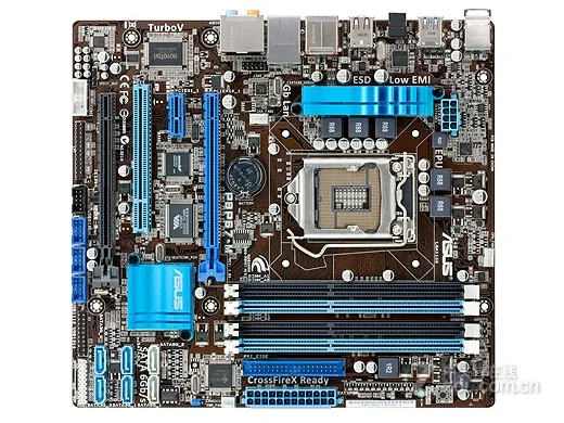 Оригинальная материнская плата для ASUS DDR3 LGA 155 I3 I5 I7 32 ГБ USB2.0 USB3.0 P67 | Компьютеры и