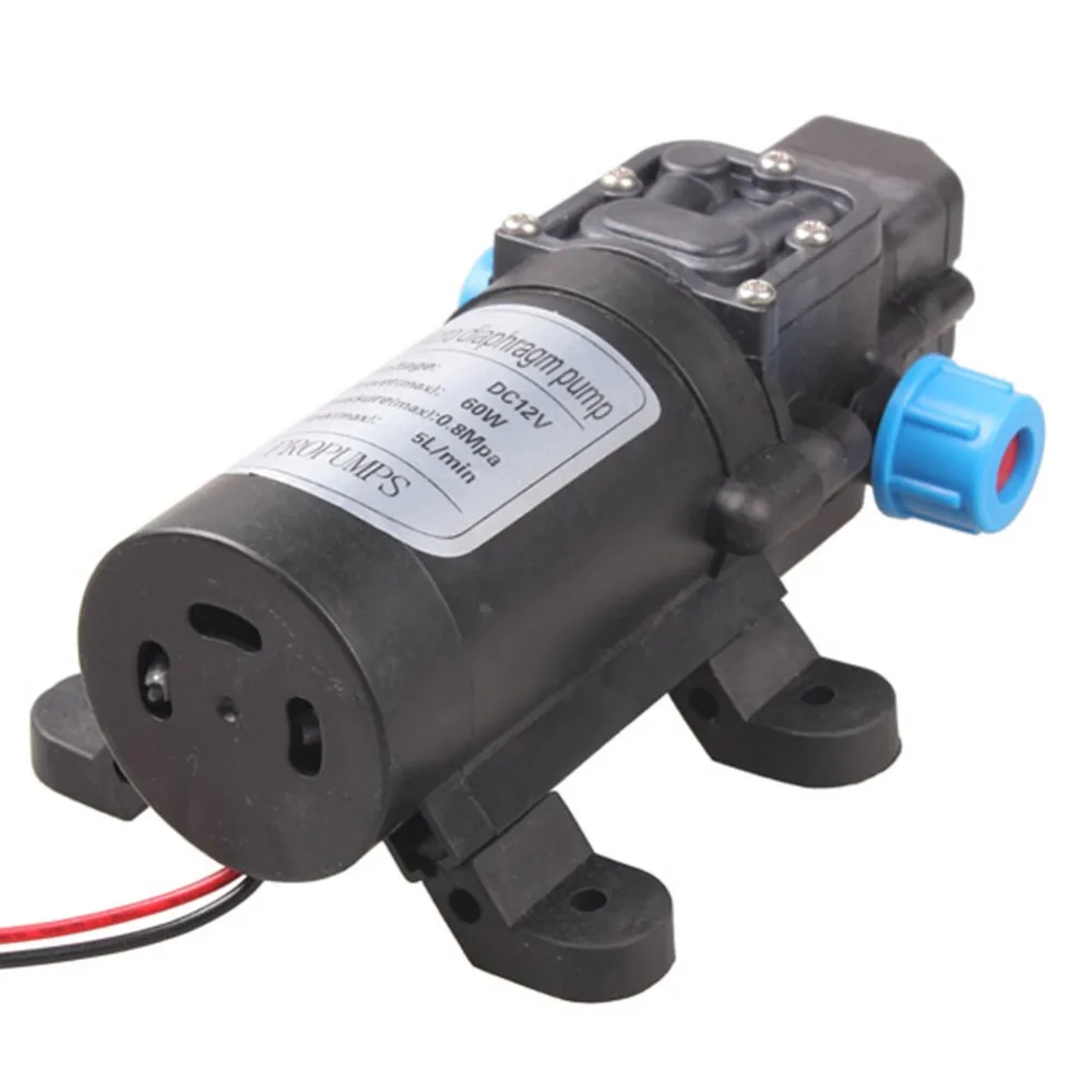 DC 12V 60W High Pressure Micro Electric Diaphragm Water Pump Automatic Switch 5L/min Range 8m Diaphragm
DC 12V 60W High Pressure Micro Electric Diaphragm Water Pump Automatic Switch 5L/min Range 8m Diaphragm