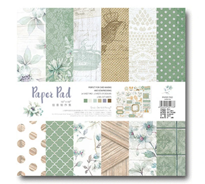 25.5*25.5cm Scrapbooking paper pack of 24 sheets handmade craft paper craft Background pad PP016
25.5*25.5cm Scrapbooking paper pack of 24 sheets handmade craft paper craft Background pad PP016