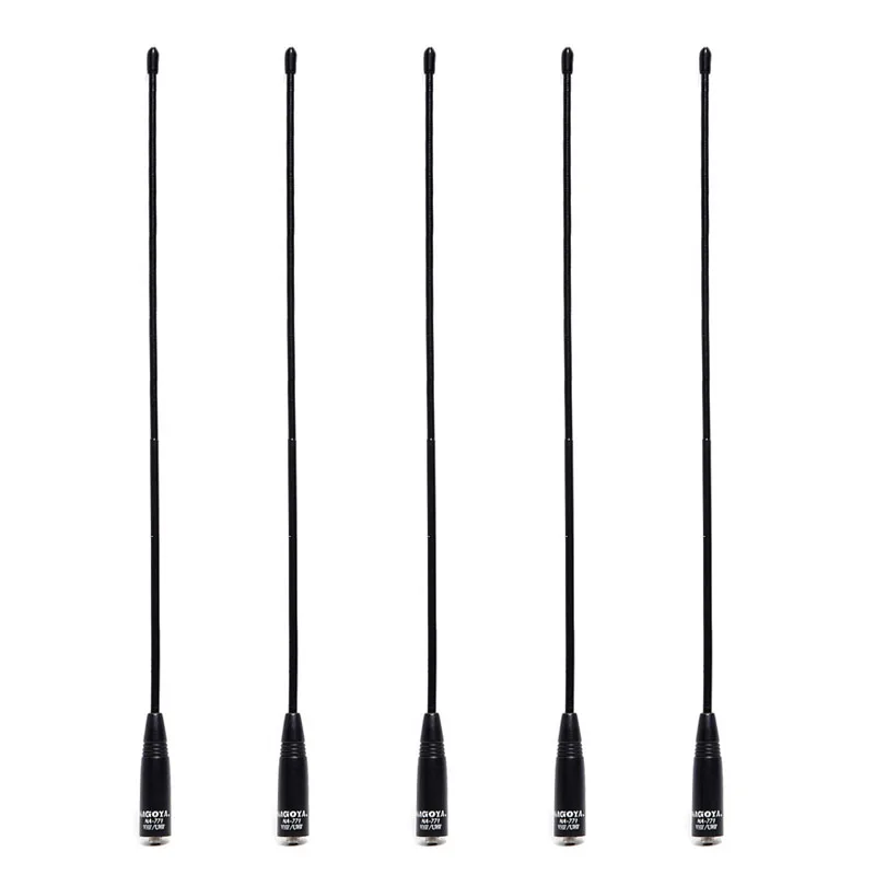 5 шт. Φ Двухдиапазонная VHF/УВЧ SMA Female Walkie Talkie для портативной радиостанции|Запчасти