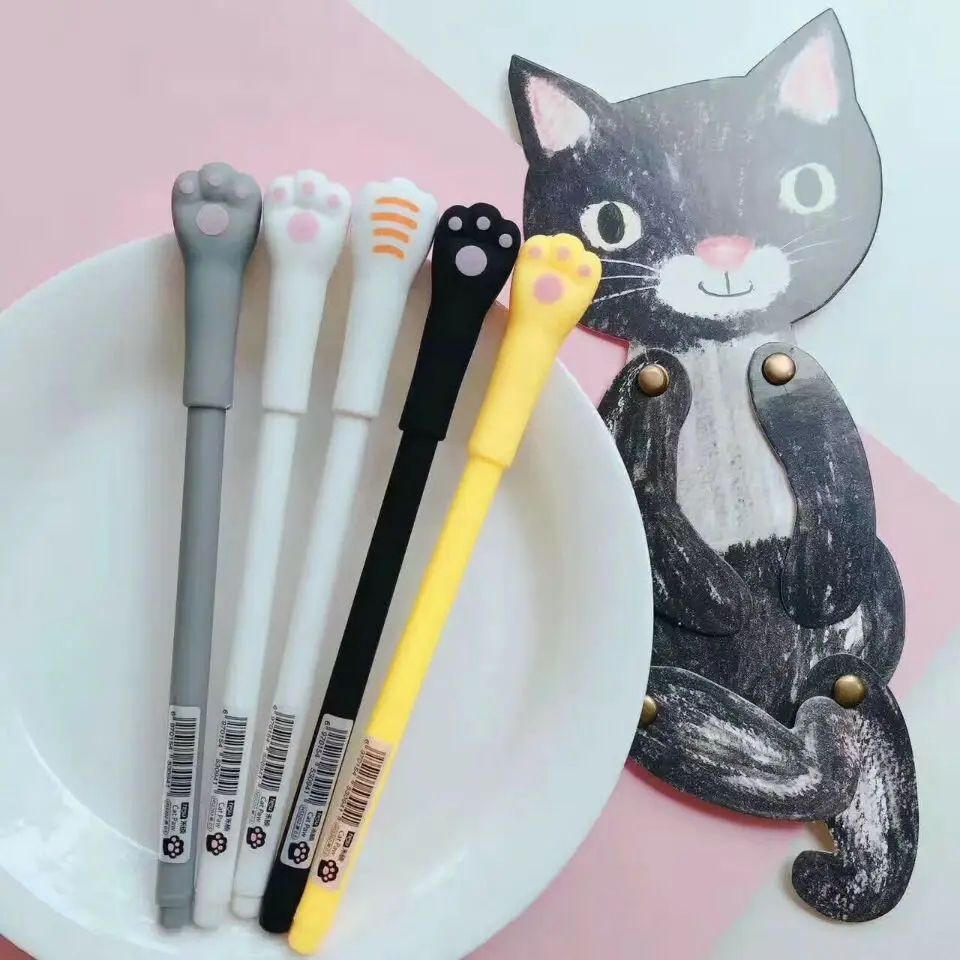 Wholesale 10pcs Cat Paws Gel Pen School Supply Stationery Writing Tool Student Black Ink 0.5mm G9-57
Wholesale 10pcs Cat Paws Gel Pen School Supply Stationery Writing Tool Student Black Ink 0.5mm G9-57