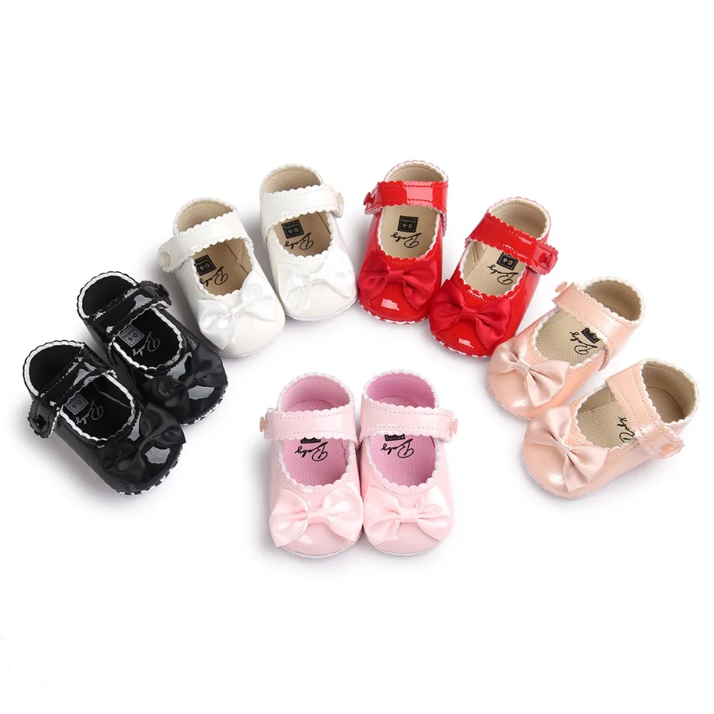Cute Baby Leather Princess Shoes Infant Toddler Non-slip First Walker with Ribbon Bow Newborn Crib Shoes Prewalkers 0-24M 6Pairs
Cute Baby Leather Princess Shoes Infant Toddler Non-slip First Walker with Ribbon Bow Newborn Crib Shoes Prewalkers 0-24M 6Pairs